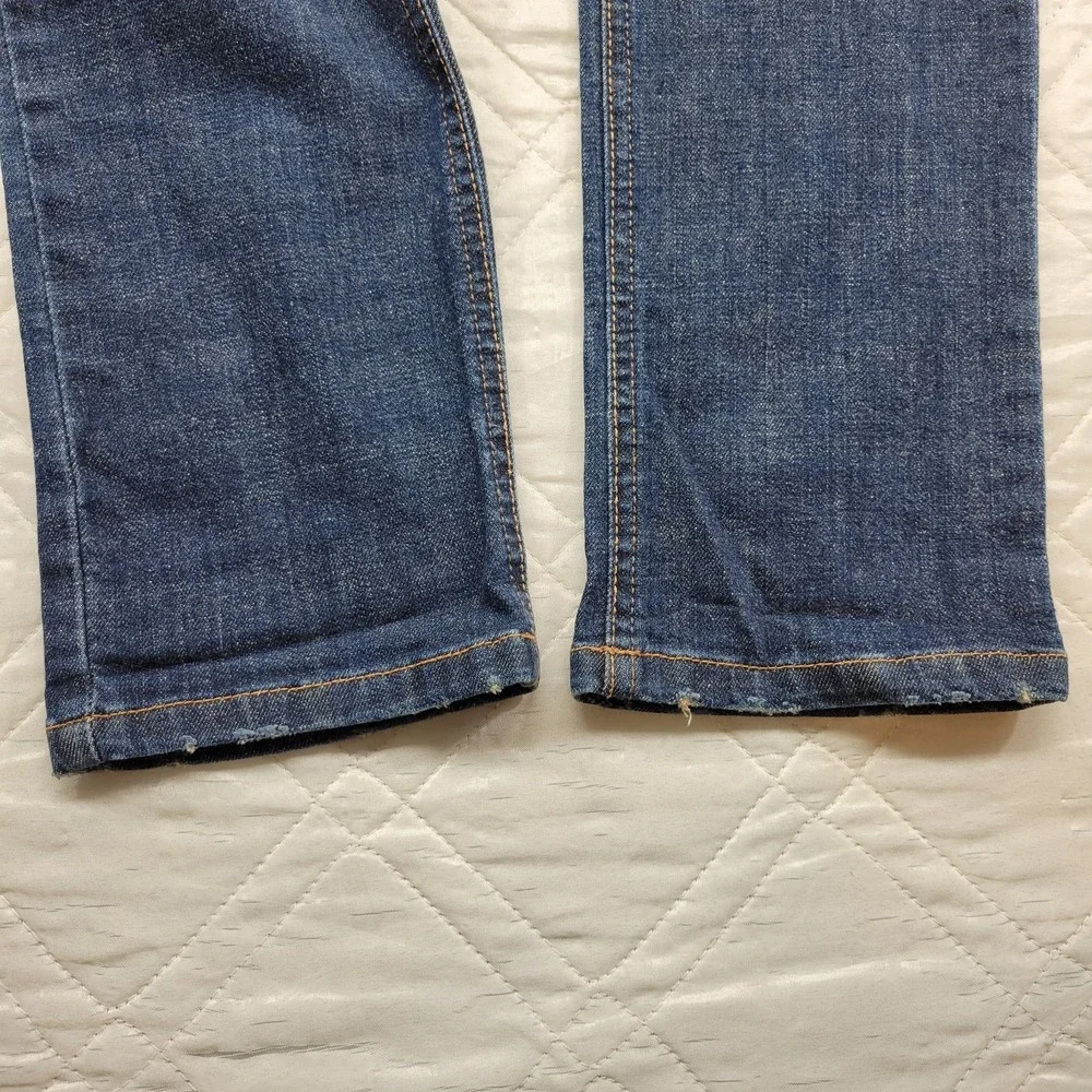 choice by Calvin Klein Ultra Skinny distressed blue jeans size 10 waist 32